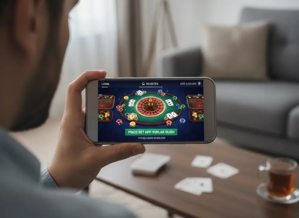 Pinco bet app orqali tikish ilova qo‘llanmasi