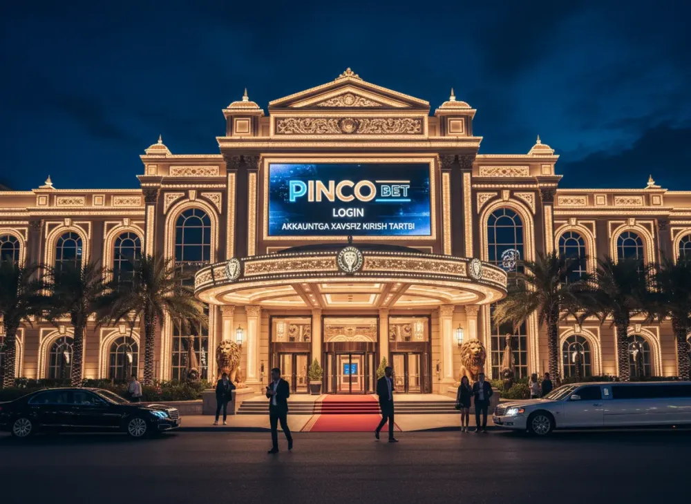 Pinco bet login orqali hisobga kirish yoʻriqnomasi